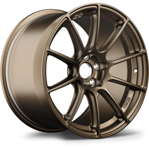 Apex SM-10RS 17x10 forged Satin Bronze wheel with 5x100 bolt pattern and ET45 offset