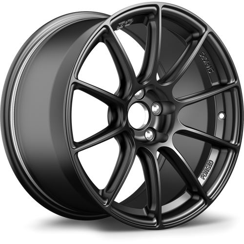 Apex SM-10RS 17x9 forged Satin Black wheel with 5x100 bolt pattern ET35 offset SM10RS179ET35-5100-561-NSBK