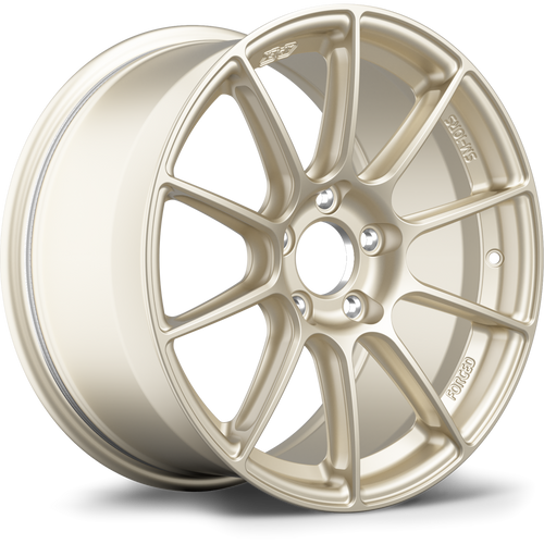 Apex SM-10RS 17x9 forged Motorsport Gold wheel with 5x114.3 bolt pattern ET61 offset SM10RS179ET61-51143-701-MGD