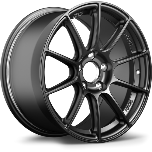 Apex SM-10RS 17x9 forged Satin Black wheel with 5x114.3 bolt pattern ET61 offset SM10RS179ET61-51143-701-NSBK