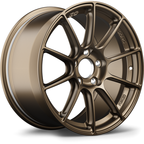 Apex SM-10RS 17x9 forged Satin Bronze wheel with 5x114.3 bolt pattern ET61 offset SM10RS179ET61-51143-701-NSBZ