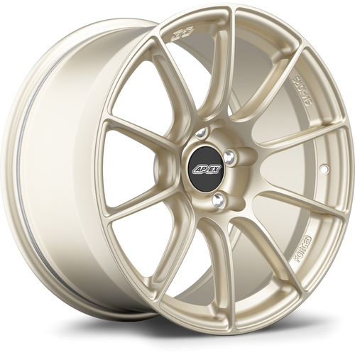 Apex SM-10RS 18x10 Motorsport Gold forged wheel with 5x130 bolt pattern and ET36 offset for Porsche applications