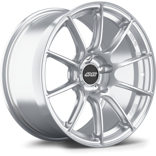 Apex SM-10RS 18x10 Brushed Clear forged wheel with 5x120 bolt pattern and ET42 offset for Chevrolet applications