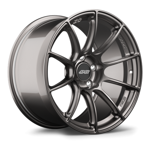 Apex SM-10RS 18x11 Anthracite forged wheel with 5x120.65 bolt pattern and ET38 offset for Chevrolet applications