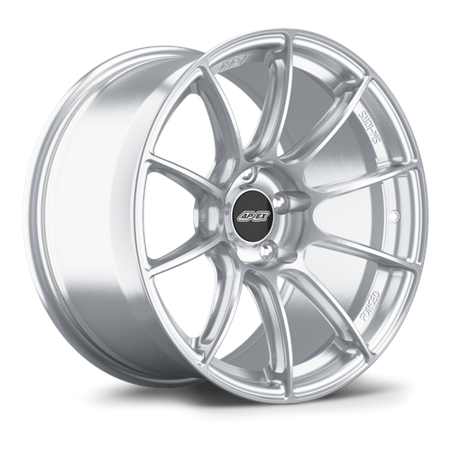 Apex SM-10RS 18x9.5 Brushed Clear forged wheel with 5x120 bolt pattern and ET22 offset for BMW applications