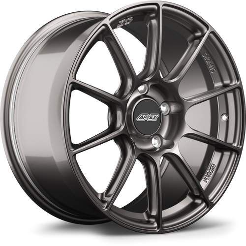 Apex SM-10RS 18x9.5 forged wheel Anthracite finish 5x112 bolt pattern ET41 57.1mm center bore SM10RS1895ET41-5112-571-AN