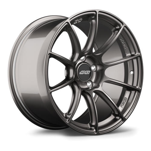 Apex SM-10RS 18x9 forged wheel Anthracite finish 5x114.3 bolt pattern ET23 60.1mm center bore SM10RS189ET23-51143-601-AN