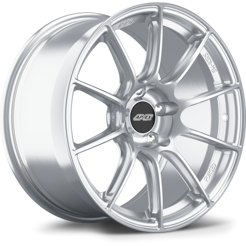 Apex SM-10RS 18x9 forged wheel Brushed Clear finish 5x120 bolt pattern ET30 72.56mm center bore SM10RS189ET30-5120-7256-BC