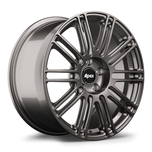 Apex TC-10RT 18x8.5 forged wheel in Anthracite with 5x112 bolt pattern ET43 and 57.1mm center bore TC10RT1885ET43-5112-571-AN