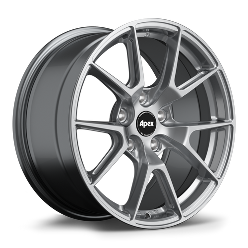 Apex VS-5 17x9 Hyper Black flow formed wheel 5x112 ET42 57.1mm center bore VS5179ET42-5112-571-NHBK
