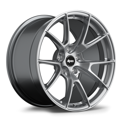 Apex VS-5 18x10.5 Hyper Black flow formed wheel with 5x120 bolt pattern ET22 offset and 72.56mm center bore VS518105ET22-5120-7256-NHBK