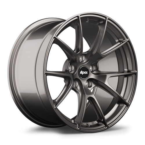 Apex VS-5 18x9.5 Anthracite flow formed wheel with 5x120 bolt pattern ET22 offset and 72.56mm center bore VS51895ET22-5120-7256-AN