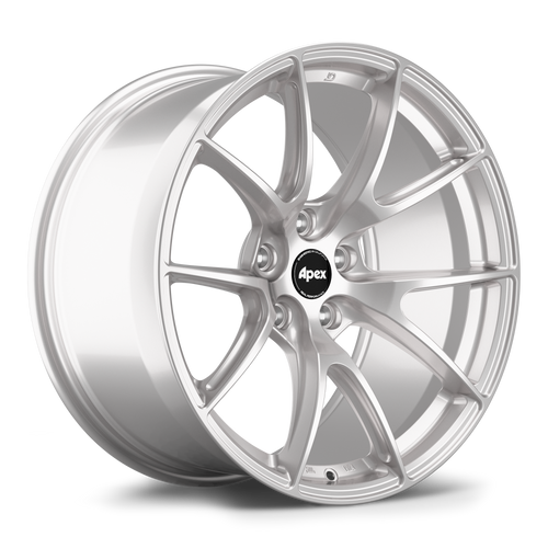 Apex VS-5 19x11 Flow Formed Wheel Race Silver 5x120 ET44 part number VS51911ET44-5120-7256-RS