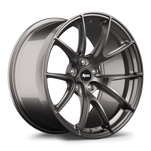 Apex VS-5 19x9.5 Anthracite flow formed wheel ET22 for BMW applications part VS51995ET22-5120-7256-AN