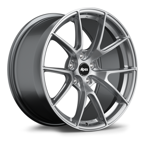 Apex VS-5 19x9.5 Hyper Black flow formed wheel ET29 for Tesla applications part VS51995ET29-51143-641-NHBK