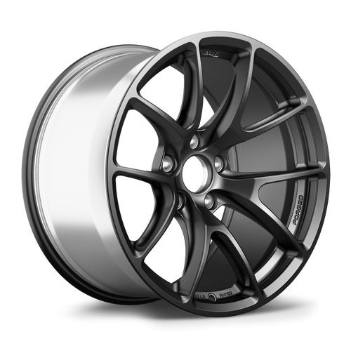 Apex VS-5RE 18x10 Satin Black forged wheel with 5x120 bolt pattern ET25 and 72.56mm center bore part VS5RE1810ET25-5120-7256-NSBK