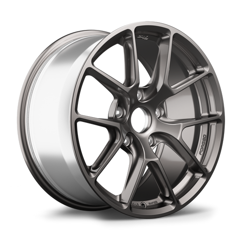 Apex VS-5RE 18x11 forged wheel in Anthracite for Chevrolet with 5x120.65 bolt pattern ET57 offset part VS5RE1811ET57-512065-703-AN