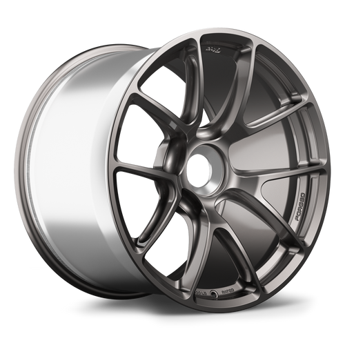 Apex VS-5RE 19x12 forged Anthracite wheel for Porsche center-lock applications with ET46 offset part VS5RE1912ET46-CL-PS-AN