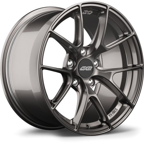 Apex VS-5RS 17x10 Anthracite forged wheel with 5x114.3 bolt pattern and ET48 offset for Honda VS5RS1710ET48-51143-701-AN