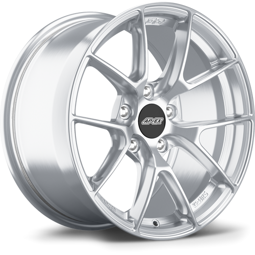 Apex VS-5RS 17x9.5 forged wheel in Brushed Clear with 5x114.3 bolt pattern ET51 offset and 70.1mm center bore part VS5RS1795ET51-51143-701-BC