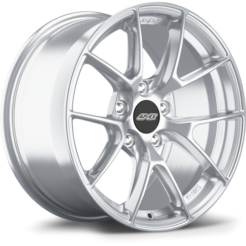 Apex VS-5RS 17x9 Brushed Clear forged wheel for Audi small bore and Volkswagen applications with 5x112 bolt pattern ET42 offset part VS5RS179ET42-5112-571-BC