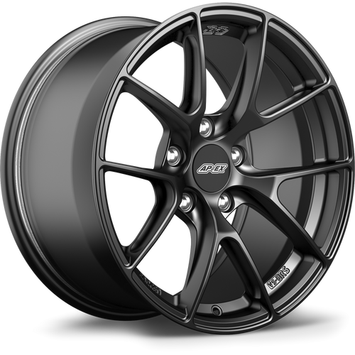 Apex VS-5RS 17x9 Satin Black forged wheel for Toyota 86 and Subaru BRZ with 5x100 bolt pattern ET48 offset part VS5RS179ET48-5100-561-NSBK