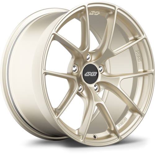 Motorsport Gold Apex VS-5RS forged wheel 18x11 with 5x114.3 bolt pattern ET52 offset for Ford performance applications VS5RS1811ET52-51143-705-MGD