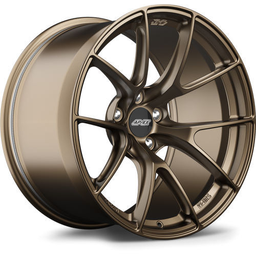 Satin Bronze Apex VS-5RS 19x10 forged BMW performance wheel with 5x112 bolt pattern ET12 and 66.6mm center bore