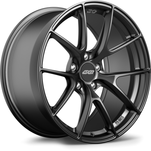Apex VS-5RS 19x11 forged wheel Satin Black 5x114.3 ET52 70.5mm bore for Ford performance applications