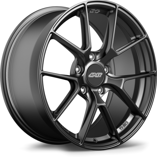 Satin Black Apex VS-5RS 19x9 lightweight forged wheel for Porsche 5x130 ET50 part VS5RS199ET50-5130-716-NSBK