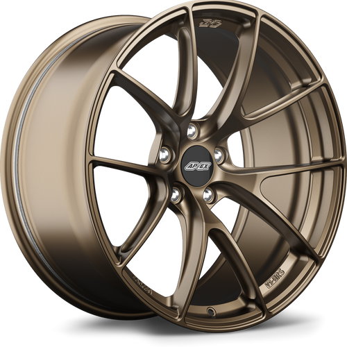 Satin Bronze Apex VS-5RS Sprint Line 20x11 forged Aston Martin wheel with 5x128 bolt pattern ET40 VS5RS2011ET40-5128-751-NSBZ