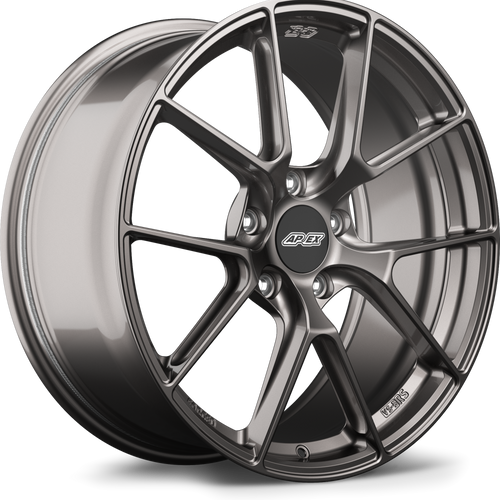 Anthracite Apex VS-5RS forged 20x9 wheel for Porsche with 5x130 bolt pattern ET41 and 71.6mm center bore