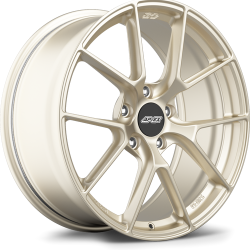 Motorsport Gold Apex VS-5RS forged 20x9 wheel for Porsche with 5x130 bolt pattern ET44 and 71.6mm center bore