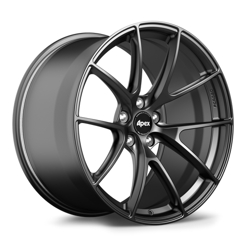Satin Black Apex VS-5RS 21x12 forged Chevrolet wheel 5x120 ET52 part VS5RS2112ET52-5120-671-NSBK