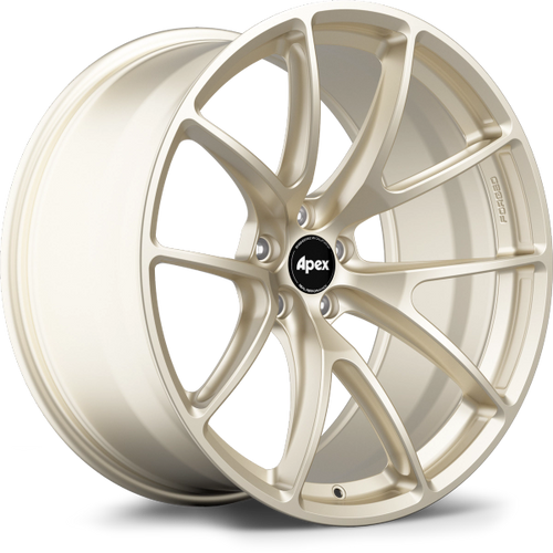 Apex VS-5RX 21x10.5 ET15 Motorsport Gold forged BMW wheel with 5x112 bolt pattern and 66.6mm center bore