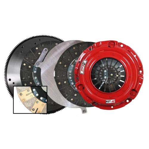 McLeod RST HD Twin Disc Clutch Kit - Metric Ring - 1-1/16 x 10 Spline (2005 - 2010 Mustang 4.6L) 6912-03MD