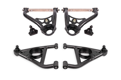 BMR A-Arm Kit - Delrin Bushings - Black (1967 - 1969 F-Body / 1968 - 1974 X-Body) AAK311H