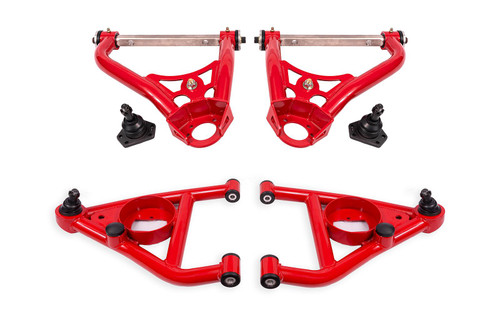 BMR A-Arm Kit - Delrin Bushings - Red (1967 - 1969 F-Body / 1968 - 1974 X-Body) AAK311R