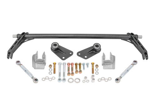 BMR Xtreme Anti-Roll Bar Kit - Bolt-On - Bearing - Hollow - 1.5" - Black (2005 - 2014 Mustang / 2007 - 2014 GT500) ARB753H