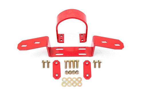 BMR Driveshaft Safety Loop - Front - Red (1968 - 1972 A-Body) DSL410R