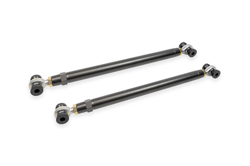 BMR Rear Double Adjustable Lower Control Arms - DOM - Rod Ends - Black (2021 - 2026 Bronco) LCA1864H