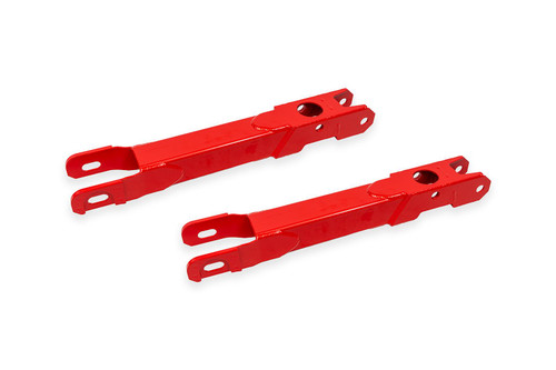 BMR Non-Adjustable Rear Lower Control Arms - Coilover - Red (2016 - 2024 Camaro) LCA361R