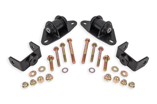 BMR Motor Mount Kit - Delrin - Black (2014 - 2019 Corvette) MM571H