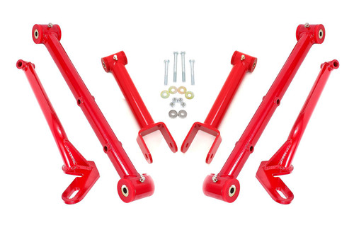 BMR Rear Suspension Kit w/Reinforcement Braces - Red (1978 - 1987 G-Body) RSK466R