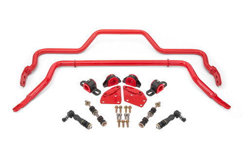 BMR Adjustable Front & Rear Sway Bar Kit - Red (1982 - 1992 F-Body) SB333R