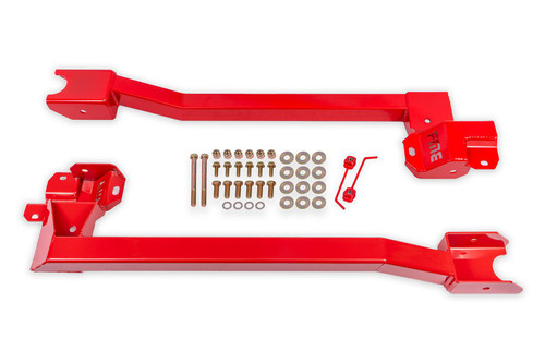 BMR Bolt-On Subframe Connectors - Red (1974 - 1981 F-Body) SFC321R
