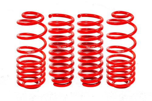 BMR Lowering Springs - Set of 4 - 2" Front / 3" Rear Drop - Red (2002 - 2009 Trailblazer) SP640R