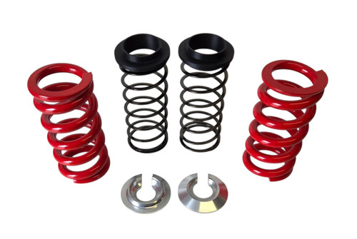 KellTrac Coilover Spring Conversion Kit - Quad Spring High Rate - 2.50" to 2.25" (1997 - 2013 Corvette C5 / C6) KTI-C5SCK-225