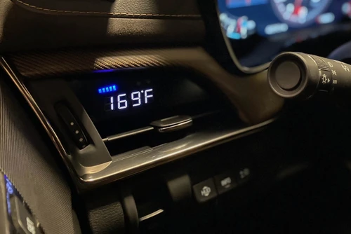 P3 Gauge P3 V3 OBD2 Multi-Gauge Red / White (2014 - 2019 Cadillac CTS / 2014 - 2019 Cadillac CTS-V) L3P3CTR3