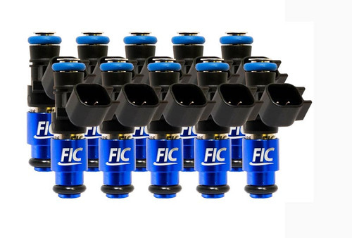 Fuel Injector Clinic IS810-1650H 1650cc Plug and Play high impedance fuel injector set for 2006-2010 BMW M5 and M6 S85 V10